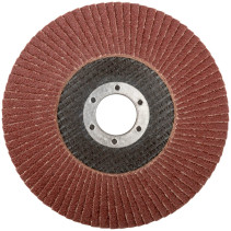 Круг лепестковый торцевой 125 Р60 Атака (коричневый)