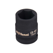 Головка ударная 6-гранная 1/2" 19 мм