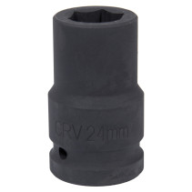 Головка торцевая глубокая шестигранная 1", 24 мм, для мультипликатора МАСТАК 005-80624