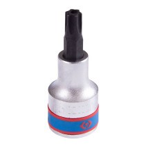 Насадка (бита) торцевая 1/2", Torx, T45, L = 60 мм, с отверстием KING TONY 402745