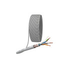 SF-4-PVC Кабель витая пара ЭРА SF/UTP Cat5e 4x2x24 AWG CU PVC 305 м