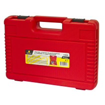 Тестер утечки в цилиндрах ER-86316 в наборе с адаптерами 4пр. (0-7 bar, М12х1.25, М14х1.25), в кейсе ЭВРИКА /1/10