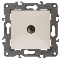 Розетка ЭРА Elegance 14-3101-02 TV одиночная IP20 слоновая кость
