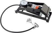 Foot pump with BERIL pressure gauge