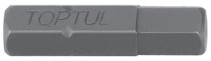 Бита 1/4" шестигранная HEX 12 мм L=25 мм TOPTUL