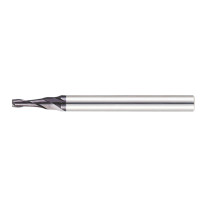 Conical carbide end mill 2 x 13 x 5.17 x 50 angle=7gr P45C Z=2 c/x dx=6 TL235-020.070K-P45C Beltools
