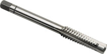 Trapezoidal tap Tr 12x3 P6M5 with TiN TORNERI coating T025396