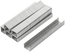 Stapler staples, hardened 11.3 mm x 0.7 mm, (narrow type 53) 8 mm, 1000 pcs.