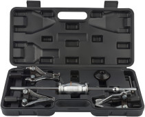 Набор съемников подшипников захватного типа с обратным молотком 5 пр. (15-80 мм) АвтоDело 44605
