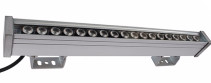 LED Linear Lamp Mosvolt Wall Washer Bridgelux 18W 24V DC 1 row DMX