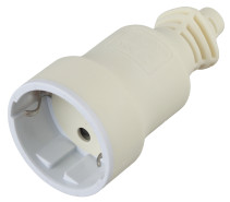 ERA socket R4(W) cable with earthing 16A direct input white