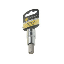 Насадка-вставка с битой Hex H12 ER-94807H 1/2 22мм L=60мм (с держателем) ЭВРИКА /1/20