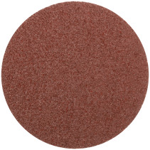 Круги абразивные шлифовальные на ворсовой основе под "липучку" (Р36, 125 мм, 5шт.), Cutop Profi