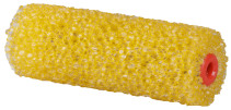 Roller, 35 mm core, coarse structural foam, coarse-pored, 6 mm handle, 100 mm