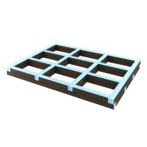 Подиум для поддона 1200х900х50 каркасный