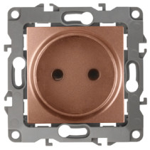 Розетка ЭРА Серия 12 12-2105-14 2P 16A-250В IP20 медь