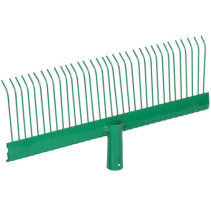 Грабли веерные универсальные проволочные с ребром жесткости 33 зубьев