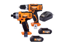 Набор инструмента (дрель, винтоверт) Villager Set VLN 3220+VLN 3420