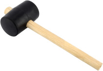 Mallet rubber 340gr. wooden handle BERIL