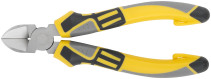 Smart side cutters, tricolor rubberized handles, nickel coating 160 mm