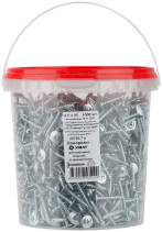 Self-tapping screws for sheet plates, pointed 4.2 x 25 (packing Bucket 1000 pcs)