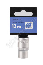 End head 14 mm 1/2" 6-gr. ugler.st.