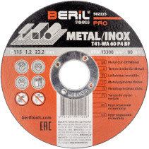 Metal cutting circle 115x1.2x22.2 BERIL PRO