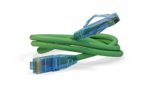 PC-LPM-UTP-RJ45-RJ45-C6-15M-LSZH-GN Patch Cord U/UTP, Cat.6 (100% Fluke Component Tested), LSZH, 15 m, Green