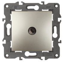 Розетка ЭРА Elegance 14-3102-04 TV проходная IP20 шампань