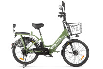 Gelbert ALFA 1 ST electric bike, green