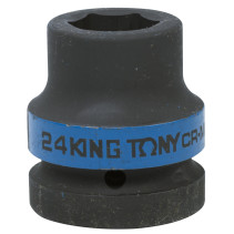 Головка торцевая ударная шестигранная 1", 24 мм KING TONY 853524M
