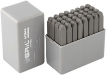 A set of Cyrillic letter stamps 4mm (steel) BERIL