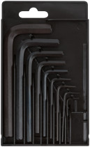 Ключи шестигранные короткие CrV 9 шт.(1,5-10 мм) (в коробочке)