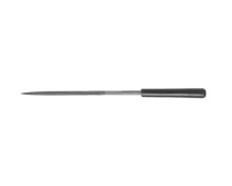 Square file without handle, 180 mm, drachevaya notch