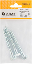 Sanitary bolt DIN 571 10/80 (packing 3 pcs.)