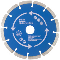 Диск отрезной алмазный сегментный (сухая и влажная резка) 150 х 2,0 х 7 х 22,2 мм
