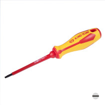 Slotted screwdriver 3.0 mm, 75 mm, dielectric KING TONY 14720303
