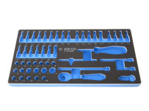 Socket set holder 2550MRV, EVA KING TONY 859255032B