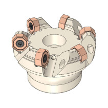 Торцевая насадная фреза ONHU 0806 Zcc 63x22 мм, Z-5