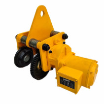 Suspension beam carriage 10t 20 m/min 0.75kw 380v for crane beams