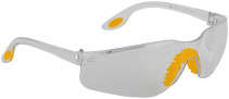 Safety glasses with transparent arches