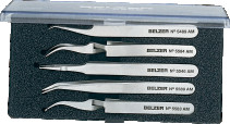 Set of tweezers, 5 pcs.