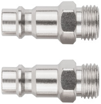 Universal adapters with 1/4" external thread, 2 pcs.