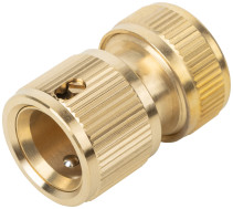 Соединитель, латунь 1/2"