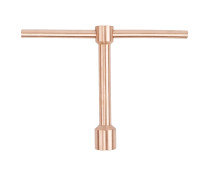 Ключ торцевой Т-образный 6гр. 22 мм искробезопасный сплав BeCu 121B-22, HORTZ