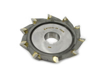 Фреза одноугловая насадная 120 х 22 х 60 гр. Т5К10 dпос=27 мм левая «Русский Инструмент» (РИ)