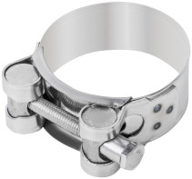 Хомут обжимной силовой шарнирный, нерж.сталь 48-51 мм