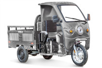 Грузовой электротрицикл Rutrike Гермес Pro 1500 72V2200W, серый