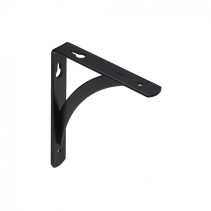 Shelf holder met. KOMETA 150*120*20*3 , black AKS