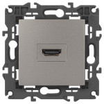 Розетка ЭРА Elegance 14-3114-16 HDMI титан
